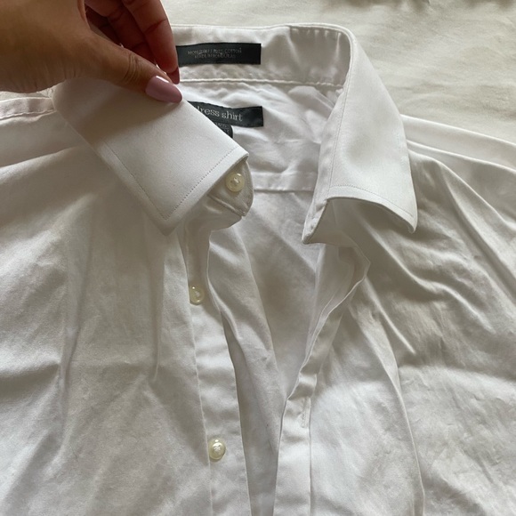 Men’s White Dress shirt - Picture 7 of 11